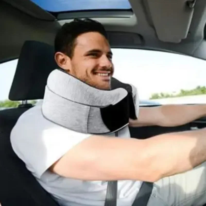 Super Travelling sleeping Neck Pillow Car Neck Memory Foam Pillow U-Shaped Portable Auto Headrest Pillow Adjustable