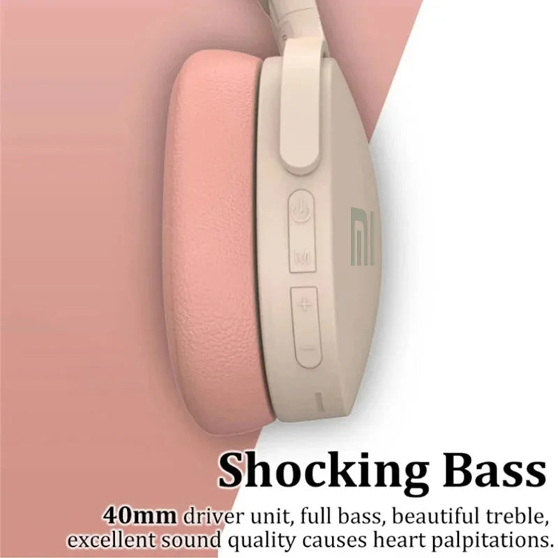 Universal Xiaomi Wireless Headphones P2961 Bluetooth 5.3 Portable Earphone For Samsung Iphone Stereo Hifi Headset Game Earbuds With Mic