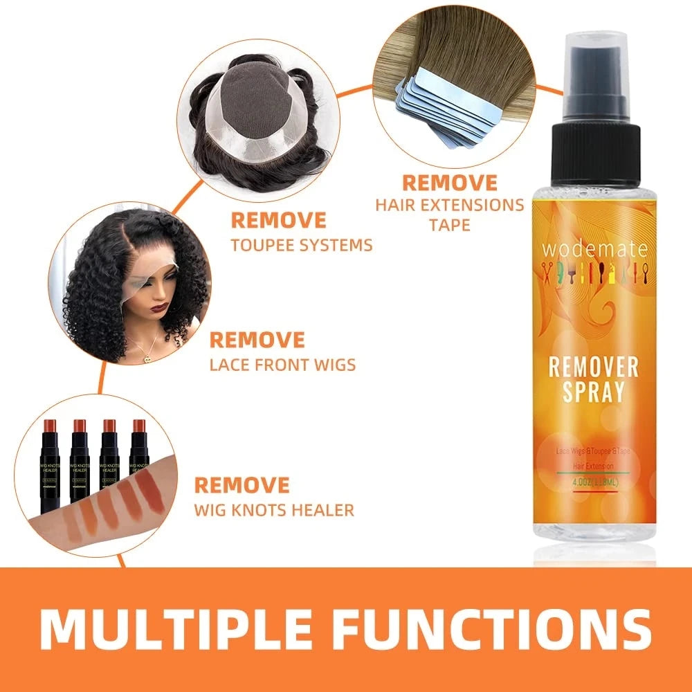 Combo Got2b Glued Spiking Glue Hair Gel Water invisible Resistant Strong Hold for wig adhesives dege control gel for Screaming Hold