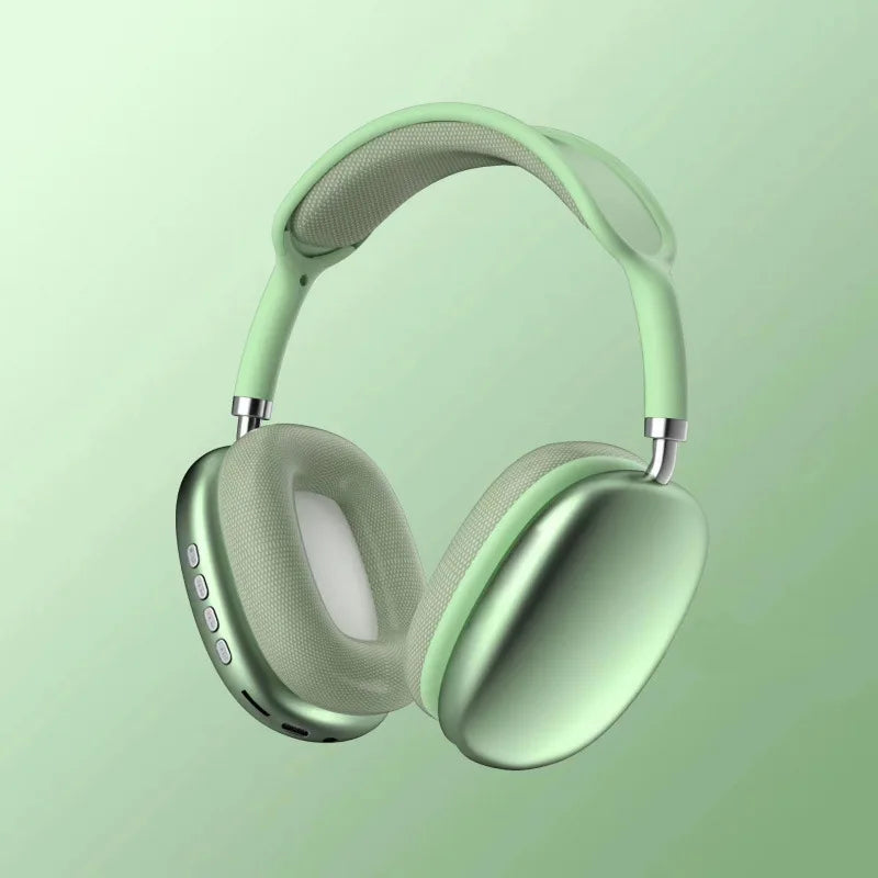 Headphones Bluetooth 5.4 HiFi Sound Deep Bass 2026 P9 Plus Max Wireless ANC Headphones Bluetooth 5.4 Foldable Gaming Headset for Phone PC Tablet