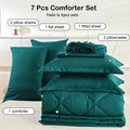 Twin Full Queen King 5pcs/7pcs Bedding Sets Home Decor Comforter Flat Sheet Fitted Sheet Pillowcases Sleeping Sets