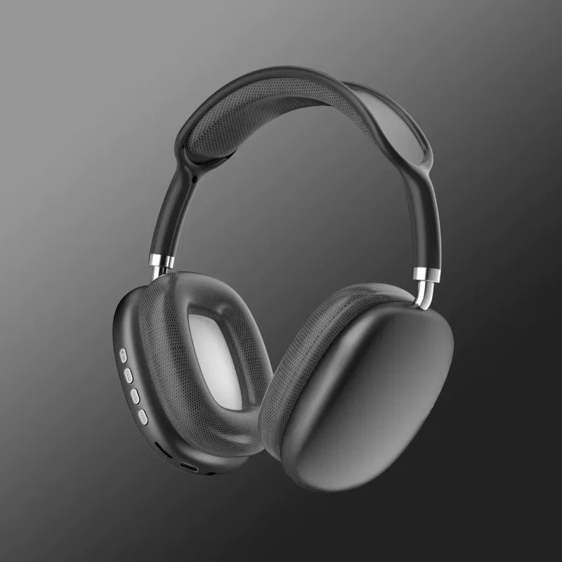 Headphones Bluetooth 5.4 HiFi Sound Deep Bass 2026 P9 Plus Max Wireless ANC Headphones Bluetooth 5.4 Foldable Gaming Headset for Phone PC Tablet
