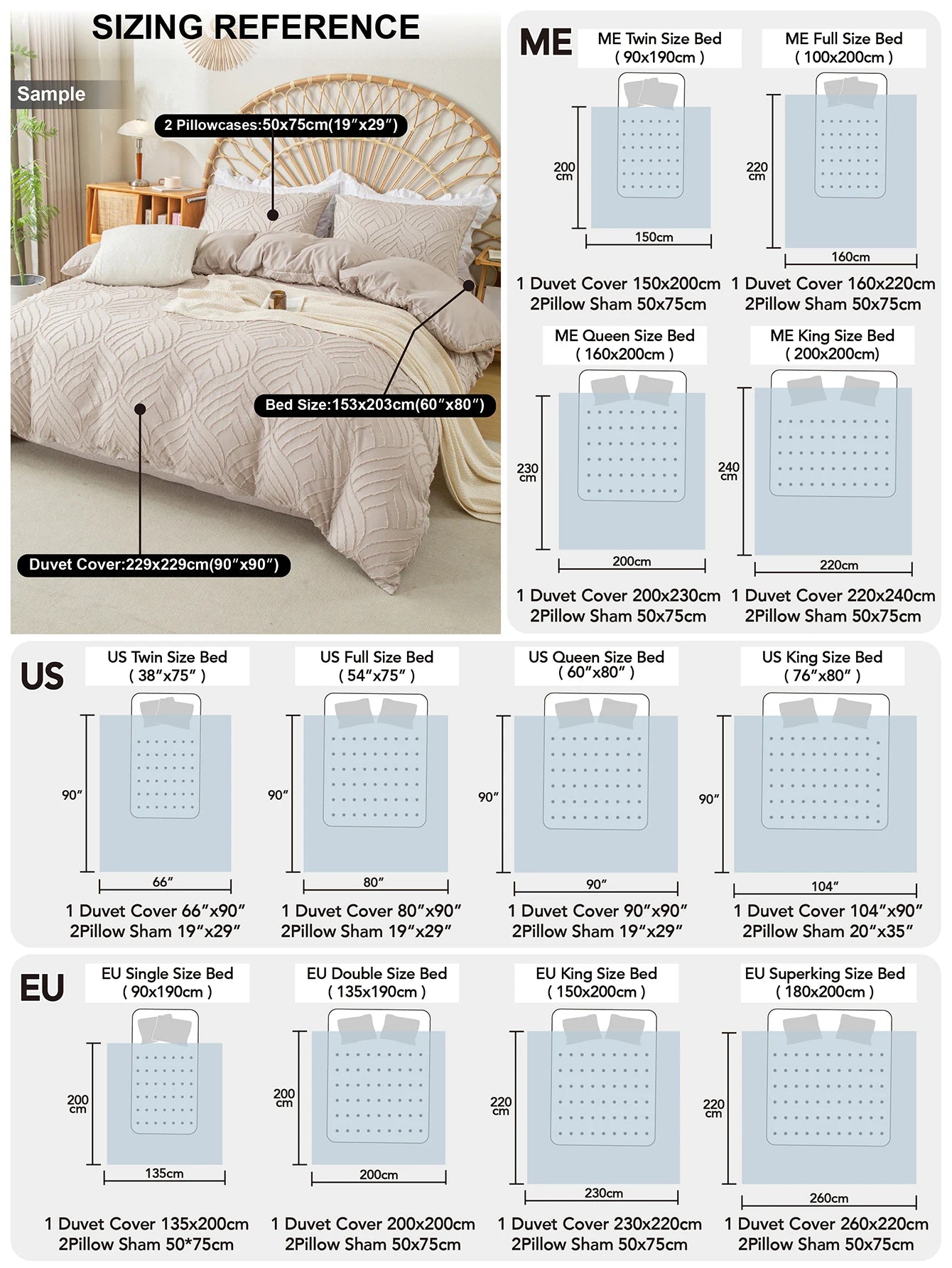 Smooth 3pcs Cutting flower Bedding Set with Zip Closure - Polyester, All-Season Comforter Set (Comforter & Pillow Shams Not Included)