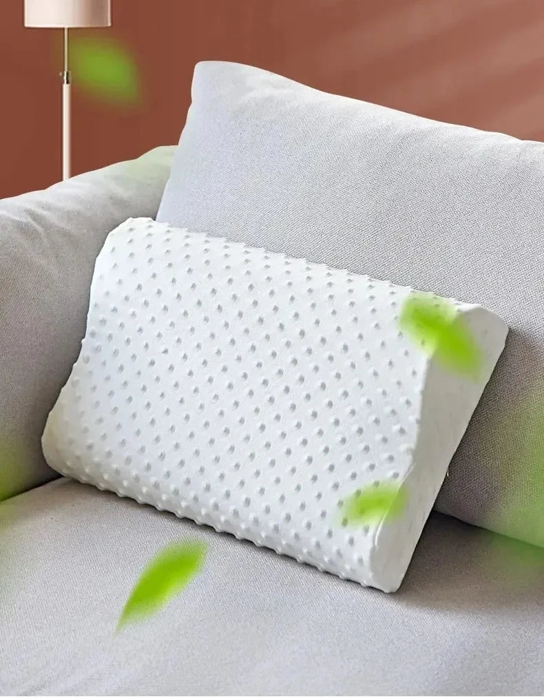 Comfortable Memory Foam Sleeping Pillow Adjustable Side Sleeping Pillow Relieve Neck and Shoulder Pain Orthopedic Curve Neck Support Pillo
